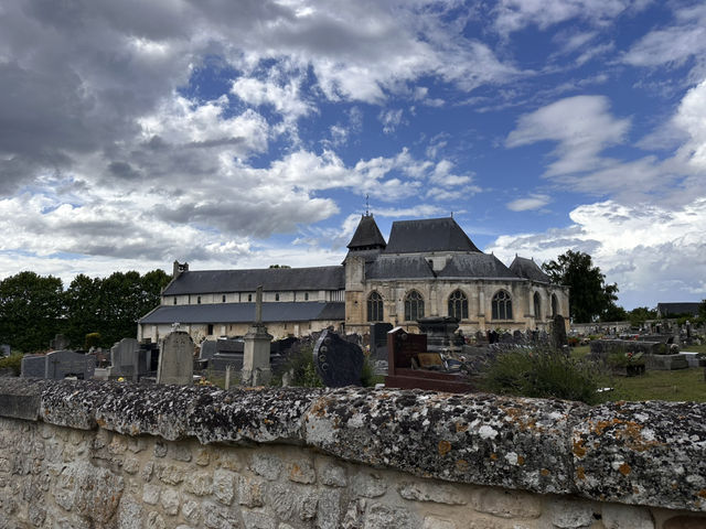 Charming church in Normandy 