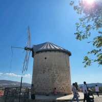 🔥 "Where the Wind Meets Magic – Alaçatı Windmills 🌬️💫" 🔥