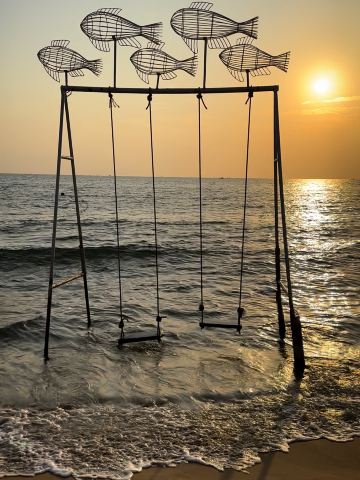 フーコック島で最高の夕日を味わう「Sunset Sanato Beach Club