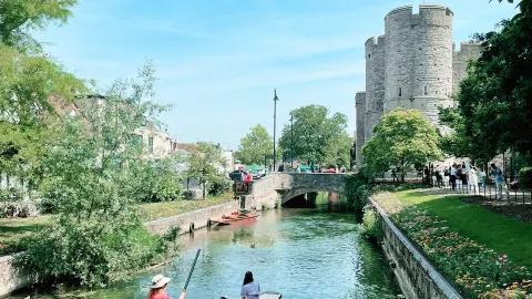 A Retro Journey Through Time at Canterbury Cathedral (Parking Info Included!) — traveler post in Whitstable