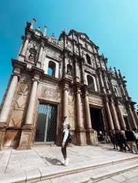 Facade of PORTUGAL in Macau, China😱