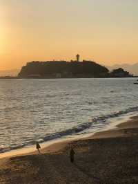 The healing beach in Japanese dramas, Shichirigahama