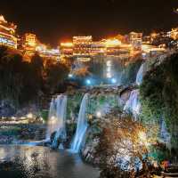 Beautiful ancient Chinese town 