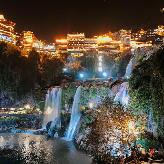 Beautiful ancient Chinese town 
