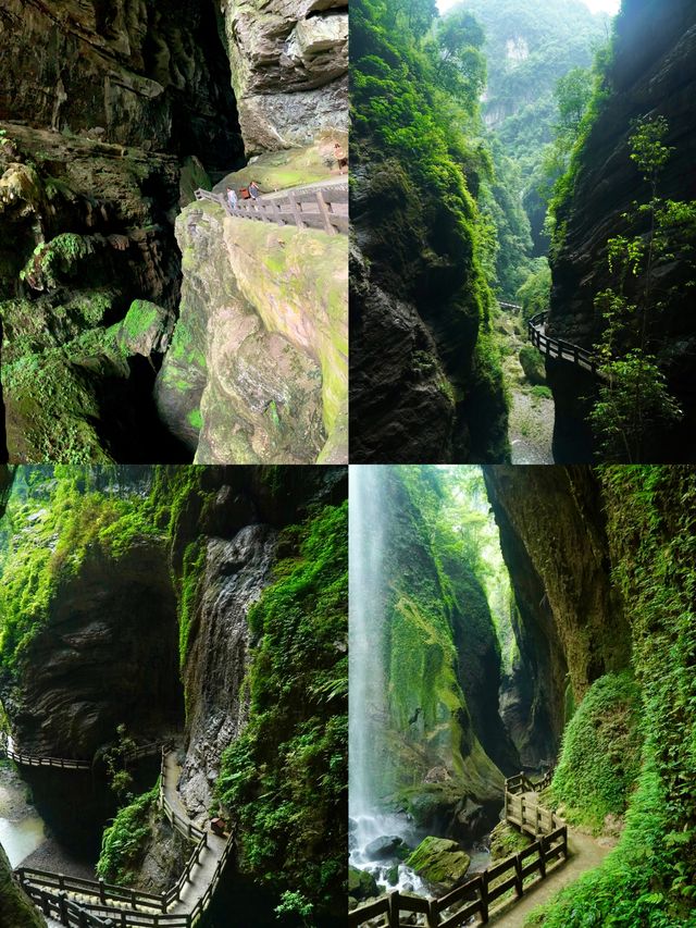 龍水峽地縫最全旅遊攻略，給你不一樣的震撼感