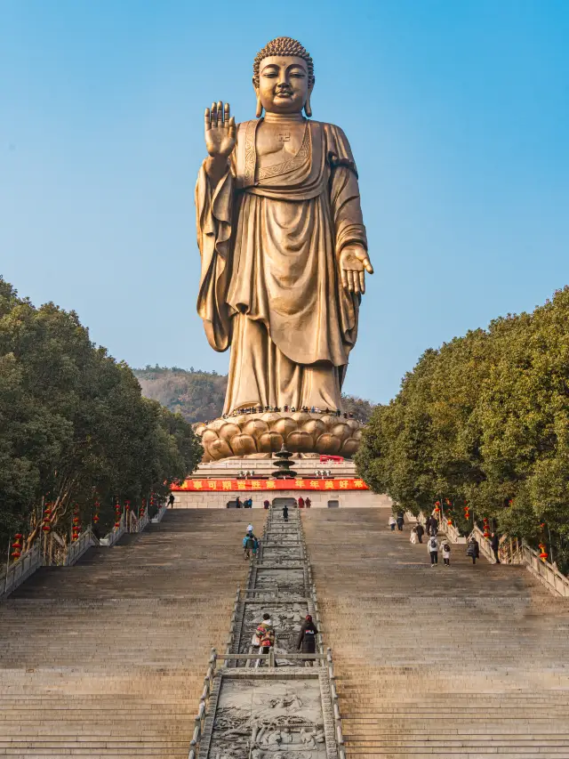 The wish-making at Lingshan Buddha is very effective! Spring Festival Blessing Guide for 2024