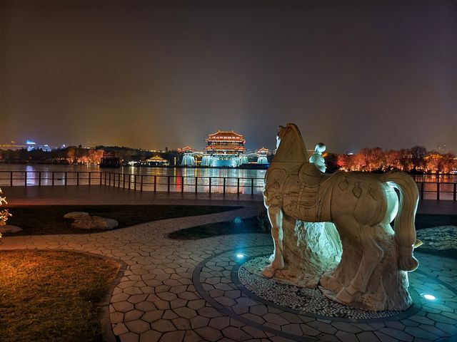 西安最美夜景在大唐芙蓉園