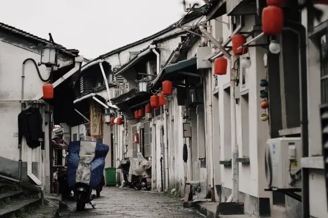 Hangzhou Ancient Town Accidentally fell into the ink and wash Jiangnan in the misty rain!!