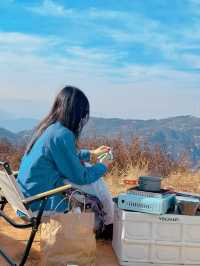 人生建議：一定要去笠帽頂感受山頂雲端露營