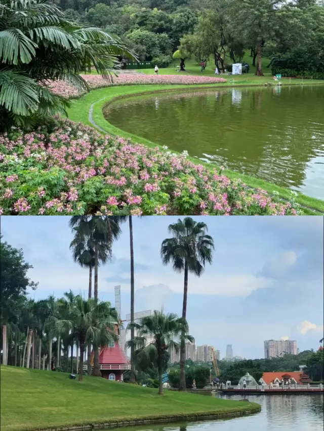 Guangzhou flower sea, the first choice is Yuntai Garden