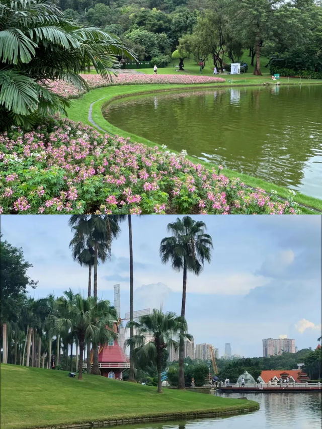 想要在廣州賞花海，首選雲台花園