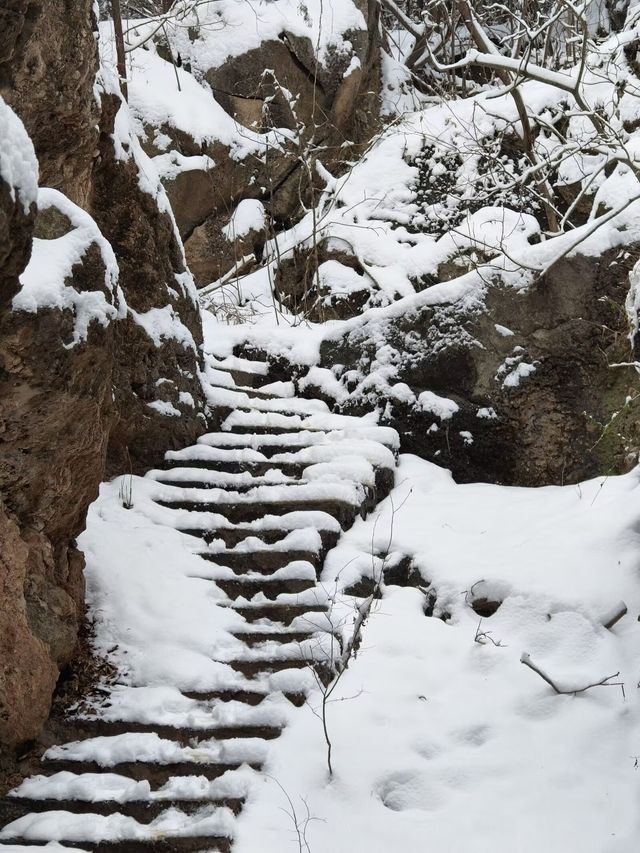 鼓樓的雪