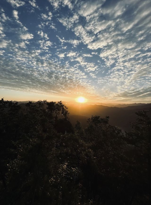 雲霧繚繞｜天水白音山