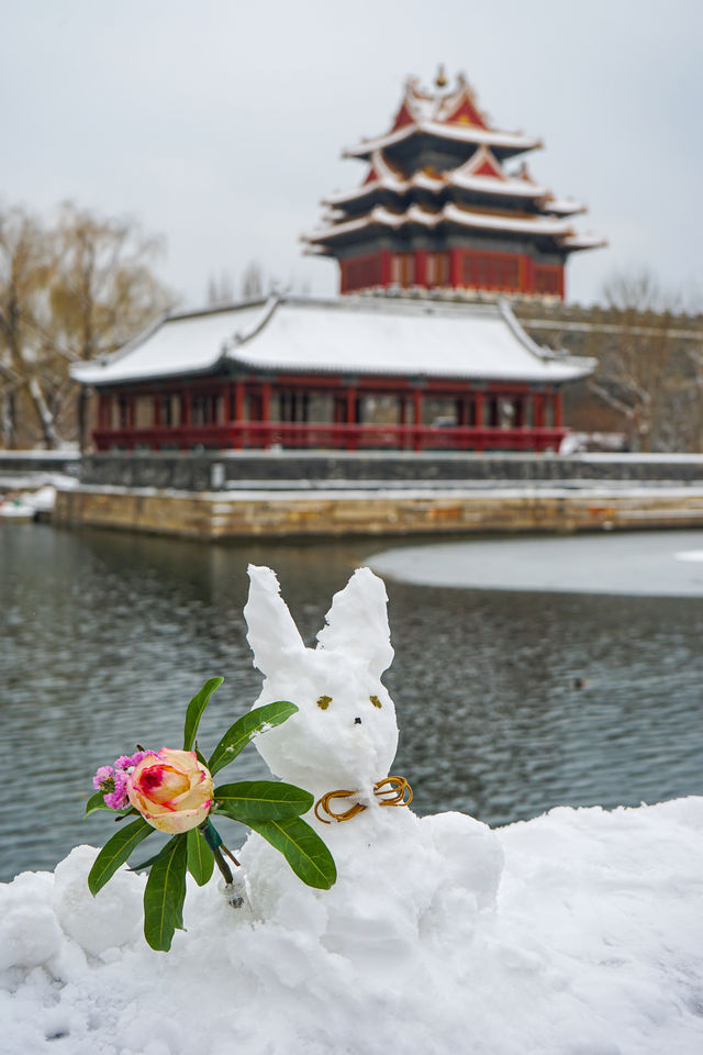 獨自遊玩北京｜下雪後的故宮角樓真的太好拍了（附攻略）