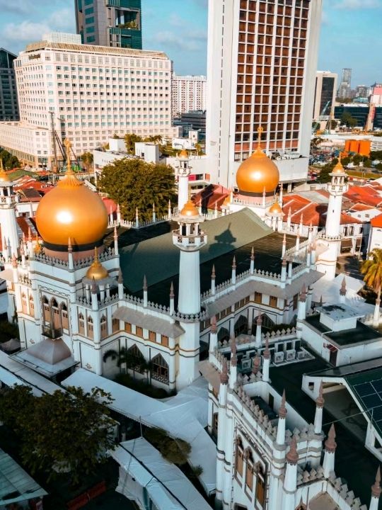 Beautiful Sultan Mosque in Singapore 🇸🇬🕌