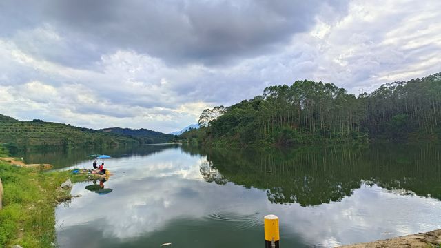 清遠飛來峽的水上公路