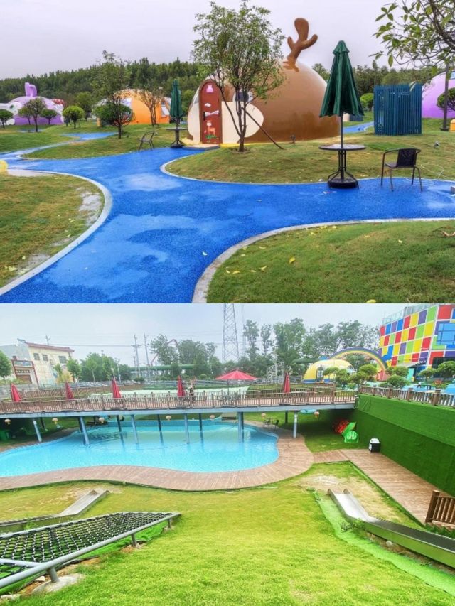 鄭州銀基附近住進童話卡通小饅頭裡吧
