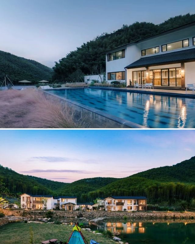 藏於竹海山谷深處的湖畔美宿
