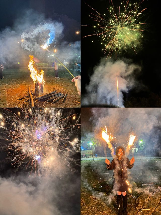 住進竹林裡擁有整片竹林星空。