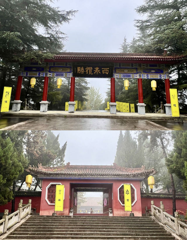 到寶雞必打卡的炎帝陵。
