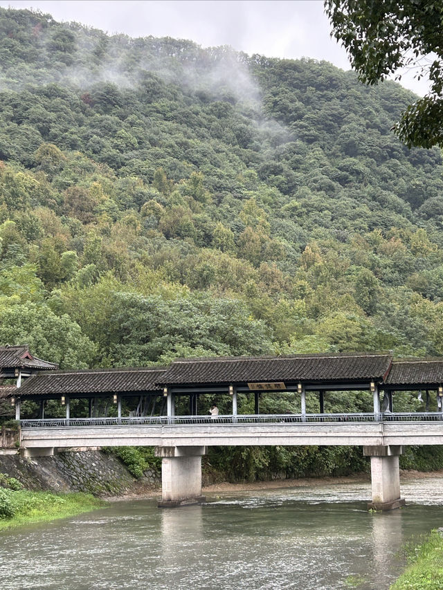 雨中遊「陽明故里」和「蘭亭景區」。