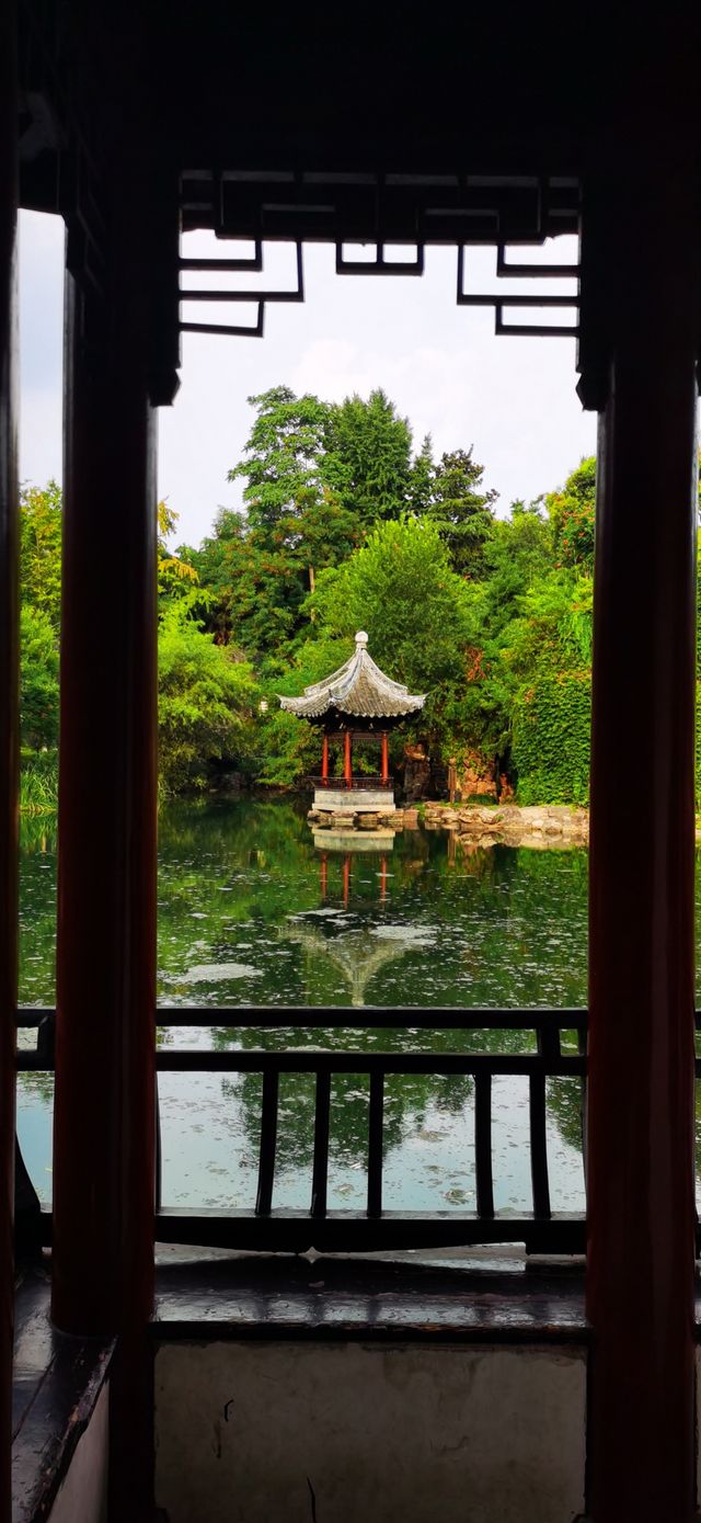 「眾水匯聚，以水繪園」——如皋•水繪園。