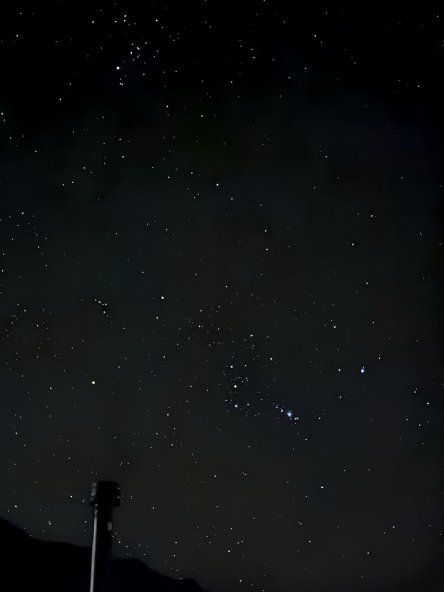 雨崩觀星。