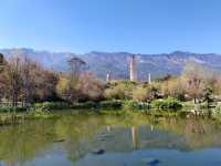 三塔倒影公園穿越千年的人間淨土
