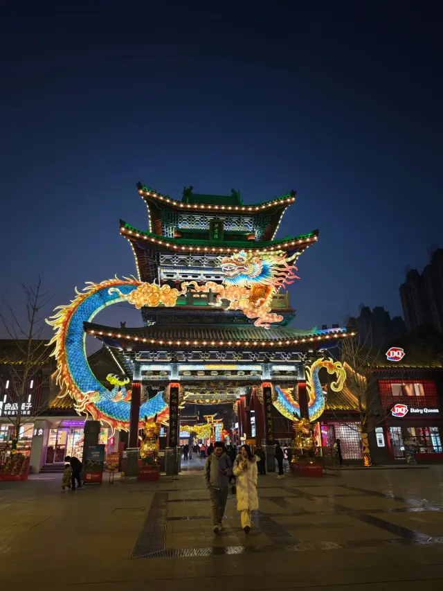還記得甘肅蘭州市的古風美街嗎？