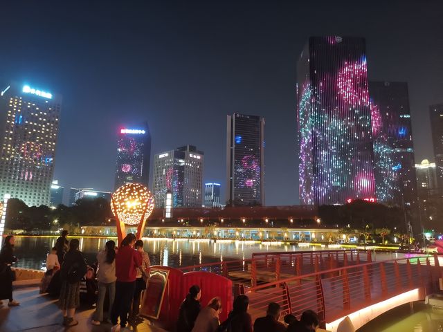浪漫迷人的夜景