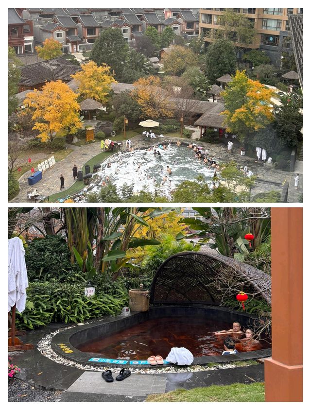峨眉山御泉灣酒店，週末溫泉度假寶藏地。