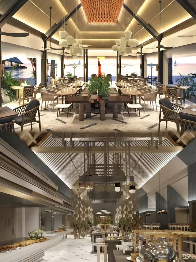 嘩！卡夫環礁島JW萬豪酒店，海島度假之巔