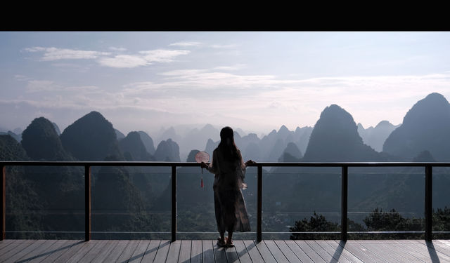 畫山雲舍|我好像闖入了一幅山水畫卷
