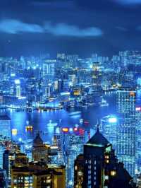 太平山頂藍調時刻｜香港最動人暮色詩篇