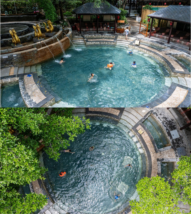 南寧私湯庭院套房+水世界+泳池咖啡