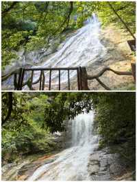 天堂寨風景區自然景色壯觀登高望遠心胸開闊