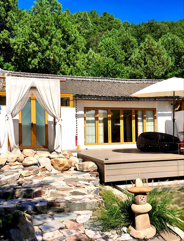 福兮山海國風私湯度假民宿｜京郊國風秘境，私湯與詩意的沉浸