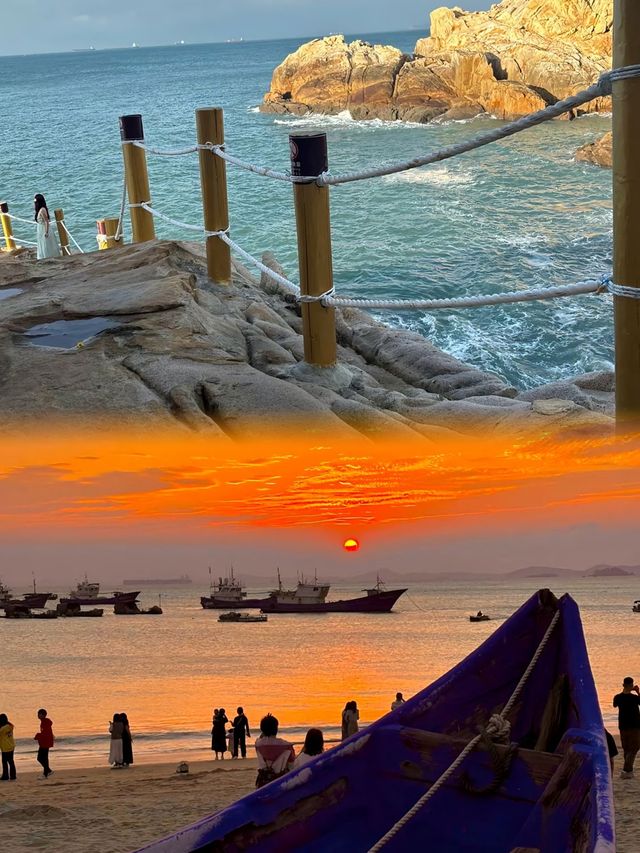 莆田·湄洲島  世界嘅浪漫  海佔一半