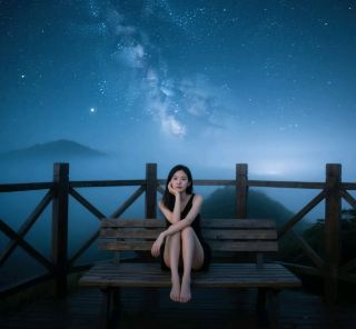 貓兒山極光野營