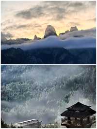 破曉時分，扎尕那還在沉睡