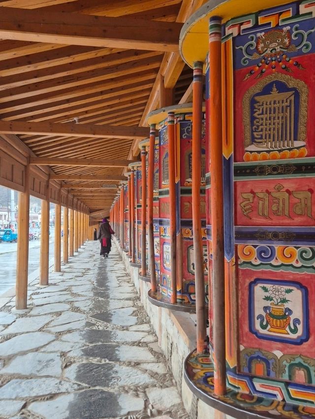 Labrang Monastery in Winter: A Serene Sanctuary