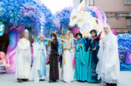 別等明年！太湖演藝城的中式萬聖尾巴抓牢了