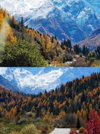 川西小眾環線贏麻了！景美不塞車還能看雙雪山日照金山