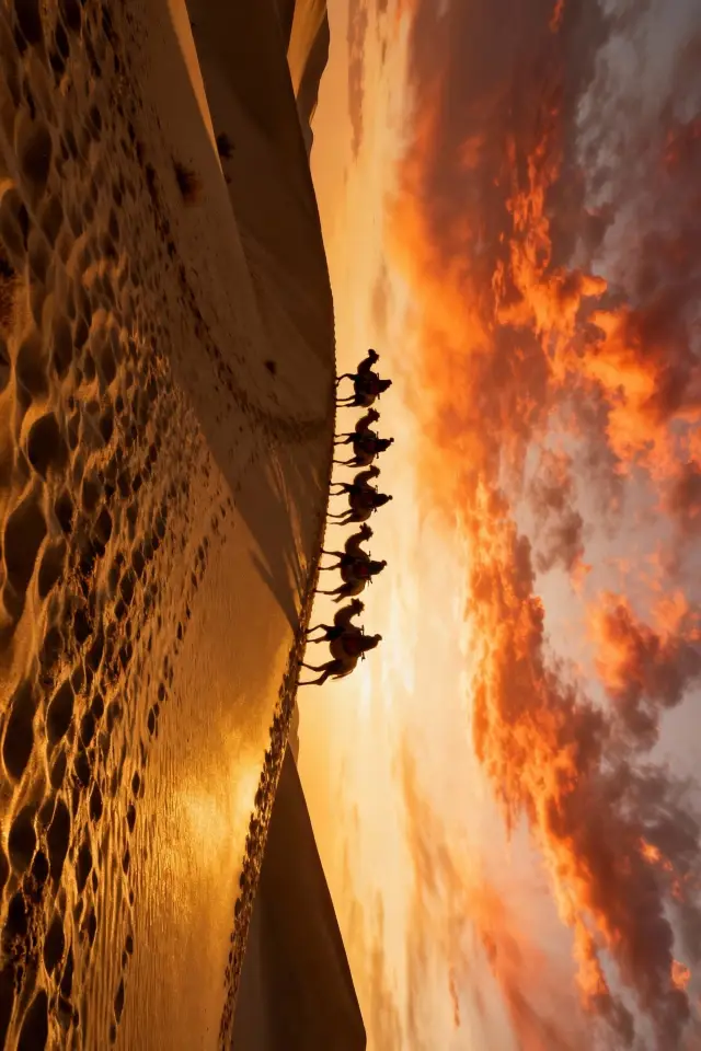 【敦煌秋色限定】鳴沙山月牙泉,邂逅大漠最溫柔的浪漫!