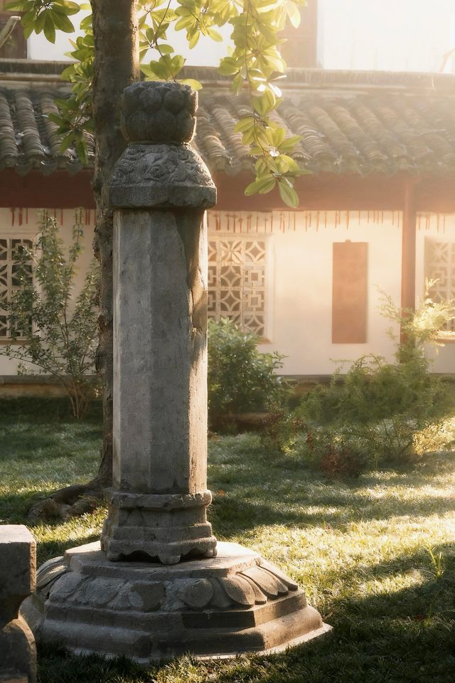 常熟｜興福禪寺紅楓，才是江南秋色的天花板！