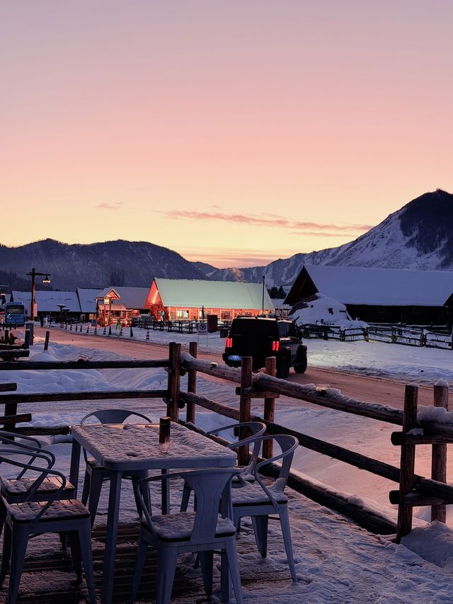 阿勒泰的冬，藏著禾木的藍調浪漫