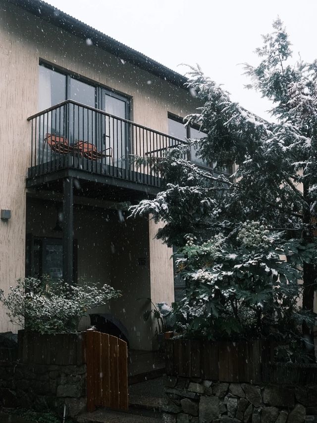 莫干山的初雪，你就是故事裡的主角