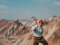 野生丹霞野人出沒!蘭州1h 寶藏水景丹霞