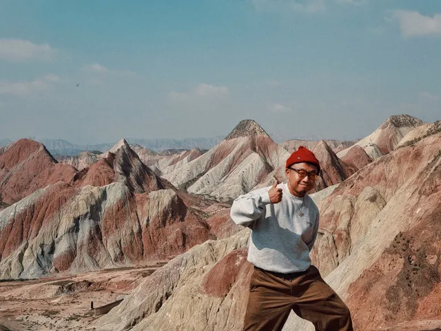 野生丹霞野人出沒!蘭州1h 寶藏水景丹霞 野生丹霞野人出沒!蘭州1h 寶藏水景丹霞