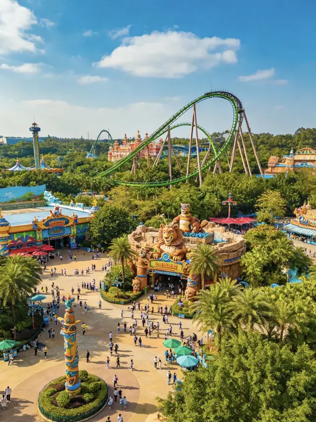 Chimelong Paradise Guangzhou, as Asia's super-large integrated theme park, has 8 zones with tons of thrilling and fun attractions waiting for you to challenge! 
